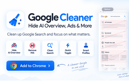 Google Search Cleaner screenshot 3